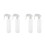 4Pcs Clear Plastic Spray Bottles Easy Press Trigger for Liquid Use 4