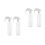4Pcs Clear Plastic Spray Bottles Easy Press Trigger for Liquid Use 8