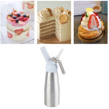 Electric Cream Foamer Dispenser 500ML Aluminum Alloy Milk Frother 27x8cm