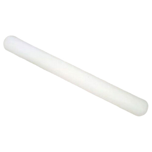 3Pcs Smooth White Plastic Rolling Pin for Pasta Pizza Dough 2