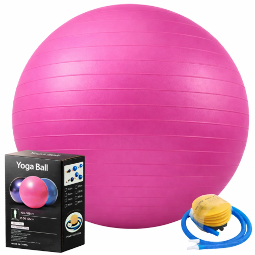 Anti-Burst Swiss Gym Ball with Pump