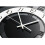 DENEST Acrylic Luxury Pendulum Wall Clock Modern Hanging Clock Swing Timer Office 7