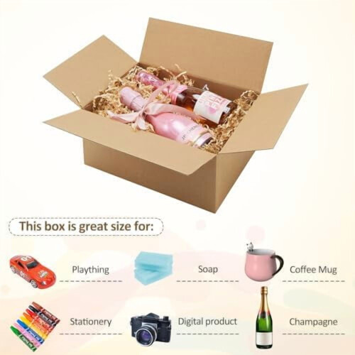 Kleine Versandkartons, braun, Wellpappe, 30er-Packung 2