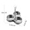 Stainless Steel Egg Poacher Rings 3-Pack 3