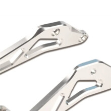 Electric Motorcycle Rear Foot Pegs Pedal Bracket Passenger Footrests for Sur Ron Light Bee X/S/L1E X260 X160 A