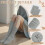 4 ζευγάρια κάλτσες Slouchy για γυναίκες, βαμβακερές κάλτσες Scrunch χειμώνα ζεστές 2