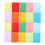 Papel de construcción de colores, multicolor, 100 hojas 7