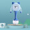 Babyspeelgoed Rammelaar Drum Plastic Training Grijpen 6