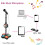 Kids' Microphone and Stand Set with Lights Echo Speaker 6