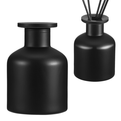 Lihe2 st 150 ml tomma glasdiffusorflaskor diffusorburkar aromaterapibehållare 2