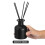 Lihe2 st 150 ml tomma glasdiffusorflaskor diffusorburkar aromaterapibehållare 4