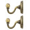 Metal Curtain Tieback Hooks (2 pcs), Compatible with Standard Curtains 2