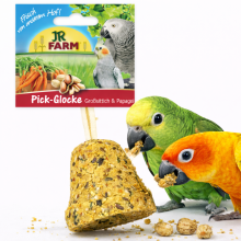 Jr Farm Smakowity Dzwonek - Pyszna Przekąska Dla Wszystkich Większych Papug 160 G
