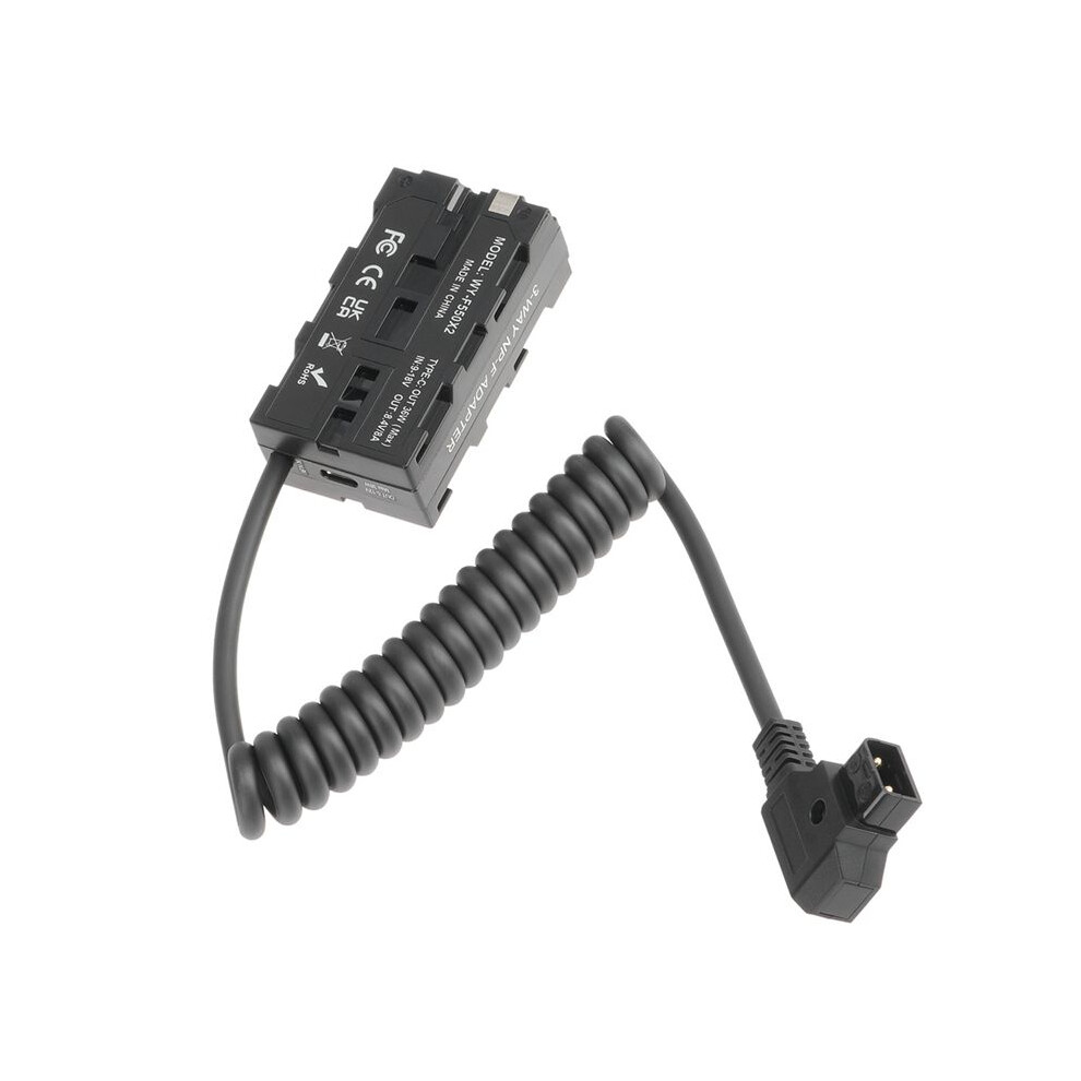For Dslr F970/F750/F530/F330 D-Tap To Dual F550 Analog Convenient Portable Dummy Battery Monitor Power Cord 6034078783958