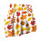 Pumpkin Fall Throw Blanket 100x70cm Orange Flannel 5