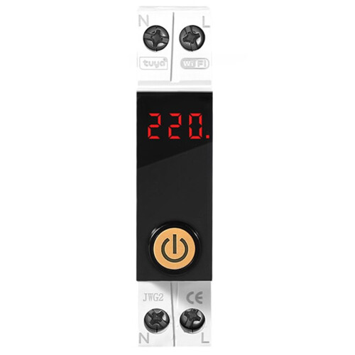 Wifi Circuit Breaker  Kwh Metering Timer Overvoltage and Undervoltage Protector 1-63A Power-Off Timer  A