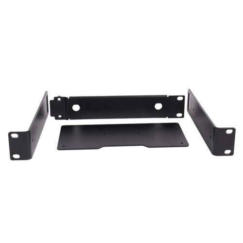 Rackmount Rack Metal Frame for Wireless Microphone System Wireless Ear Return Bracket Rack Black