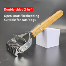 1pcs Dog Grooming Tools Pet Dematting Comb Brush for Long&Medium Hair Cat Comb Pet Hair Remover for Dogs Grooming Brush