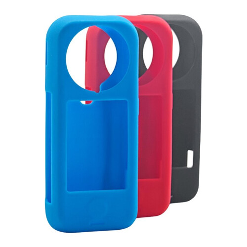 Silicone Protective Case for  X4 Air with Lens Cap Shockproof Protective Sleeve Camera Protective Cover Red 1