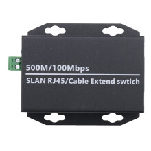 1St Ethernet IP-FöRläNgare över Koaxial HD-NäTverkssats EoC KoaxialkabelöVerföRingsföRläNgare för CCTV-SäKerhetskameror(A)