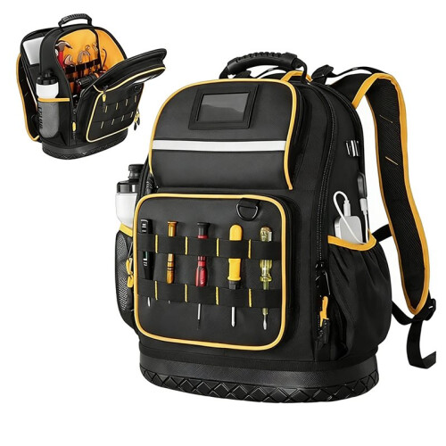 Portable Tool Storage Bag Multifunction Tool Bag Thickened Wear-Resistant Multi Pocket Toolkit Crossbody Toolkit 1