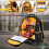 Portable Tool Storage Bag Multifunction Tool Bag Thickened Wear-Resistant Multi Pocket Toolkit Crossbody Toolkit 4