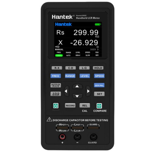 Hantek Handheld  Meter Hantek1832C: Precision,Versatile,  Meter is Perfect for Measuring Inductance, Capacitance EU PLUG