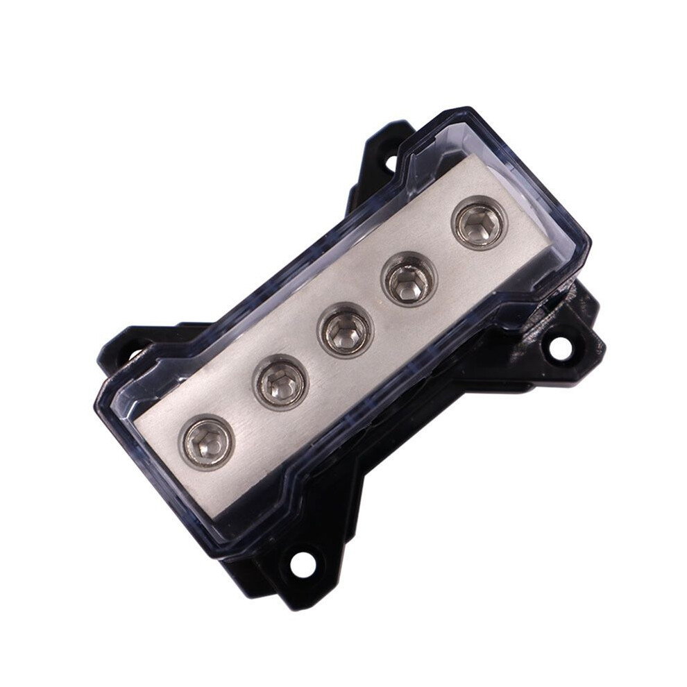 Power Distribution Block Splitter Car Audio Modified Power Amplifier Ground Wire Hub Negative Ground Junction Box 6134220628035