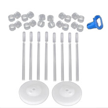 Plastic Balloon Column Kit21cm Base30cm Pipe