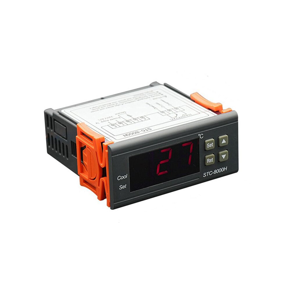 Stc-8000H Seafood Machine Temperature Control Cold Storage Cabinet Thermostat Single Cooling Over Alarm 110V 4713675734762