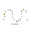 Easter Bunny String Lights 6.56FT Colorful Garland 7