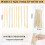 10 Set 100 Pcs Clay Sculpting Tools 10 Different Shapes Pottery Tools for Carving Ceramics Plastilina Molding Embossing 2