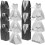 Boîtes à dragées décoratives pour la mariée - 100 pièces 4