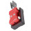 Double-Paddle Automatic CW Key 3.5mm Shortwave Radio Morse Code Key Telegraph Training Key 4