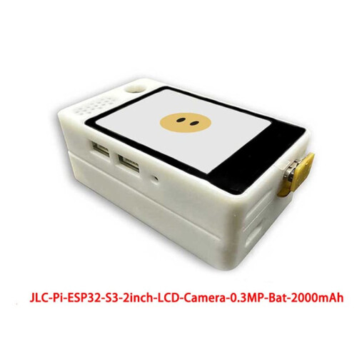 ESP32-S3 AI Chat 0.3MP Camera Robot BOX N16R8 Development Board with 2inch LCD TouchScreen Display with Battery 2