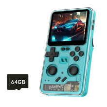 RGB20PRO Retro Handheld Game Console 64GB 3.2inch IPS Screen Built-in WiFi+ for GB//GBC/PSP Simulator D