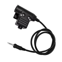For  Vertex U94 PTT Headset Adapter for VX-6R, VX-7R, FT-270 Walkie Talkies