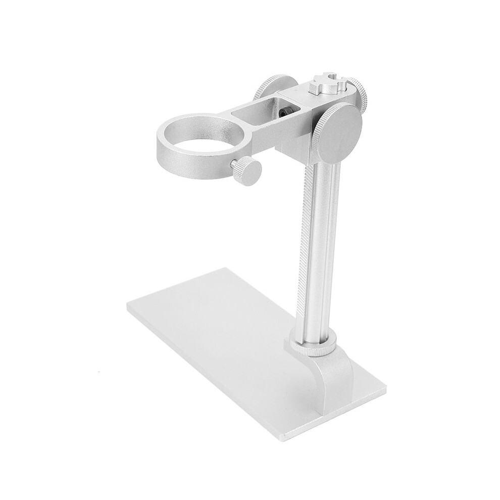 Adjustable Aluminum Alloy Stand Bracket Digital Electron Microscope Holder Accessory White 4712620103356