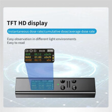 Handheld Aluminiumlegering Nucleaire Stralingsdetector Geigerteller Meter Radioactiviteit Stralingstester Dosimeter