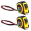 2Pièces Mètre Métal ABS Avec Fixation Rivetée Couleurs Assorties 9