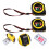 2Pièces Mètre Métal ABS Avec Fixation Rivetée Couleurs Assorties 10