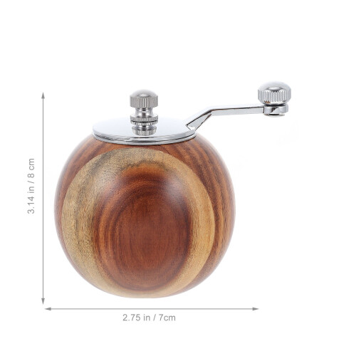 Pepper Grinder Mill Manual Wooden Kitchen Tool 1Pack 1