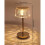 LED Table Lamp Touch Sensor Night Light USB Rechargeable Portable Bedroom Night Light Wireless Reading Lamp Restaurant 7