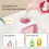 Automatic Foaming Soap Dispenser Touchless Wall-Mounted  Sensor-Activated Electric Soap Dispenser for Children 5