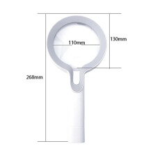 Illuminated Magnifier USB Rechargeable Magnifier Handheld Magnifying Glass with 29 LED for Reading/Jewellery/Maintenance