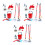 3Sets Children's Play Cleaning Set Lightweight Plastic Broom Mop Kit 4