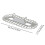 2pcs Durable Socks Drying Rack Space Saving Multifunctional Clothes Hanger with 32 Clips Stable Underwear Hanging Clip 4