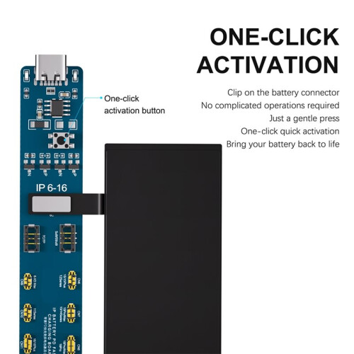 M091 M092 Battery Activation Board Fast Charging for  6-16 Series Android One-Click Battery Activation/Charging
