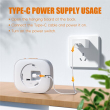 Tuya WiFi Wireless Caregiver Pager Call Button System Emergency Alert Button for Seniors Patient Hospital Alert System