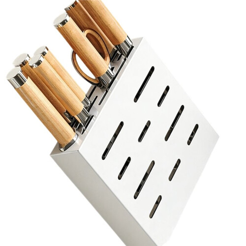 Kitchen Knife Storage Box, Knife Holder, Non-Perforation, Wall-Mounted Rack, Kitchen Item,Kitchen Accessories Organizer 1